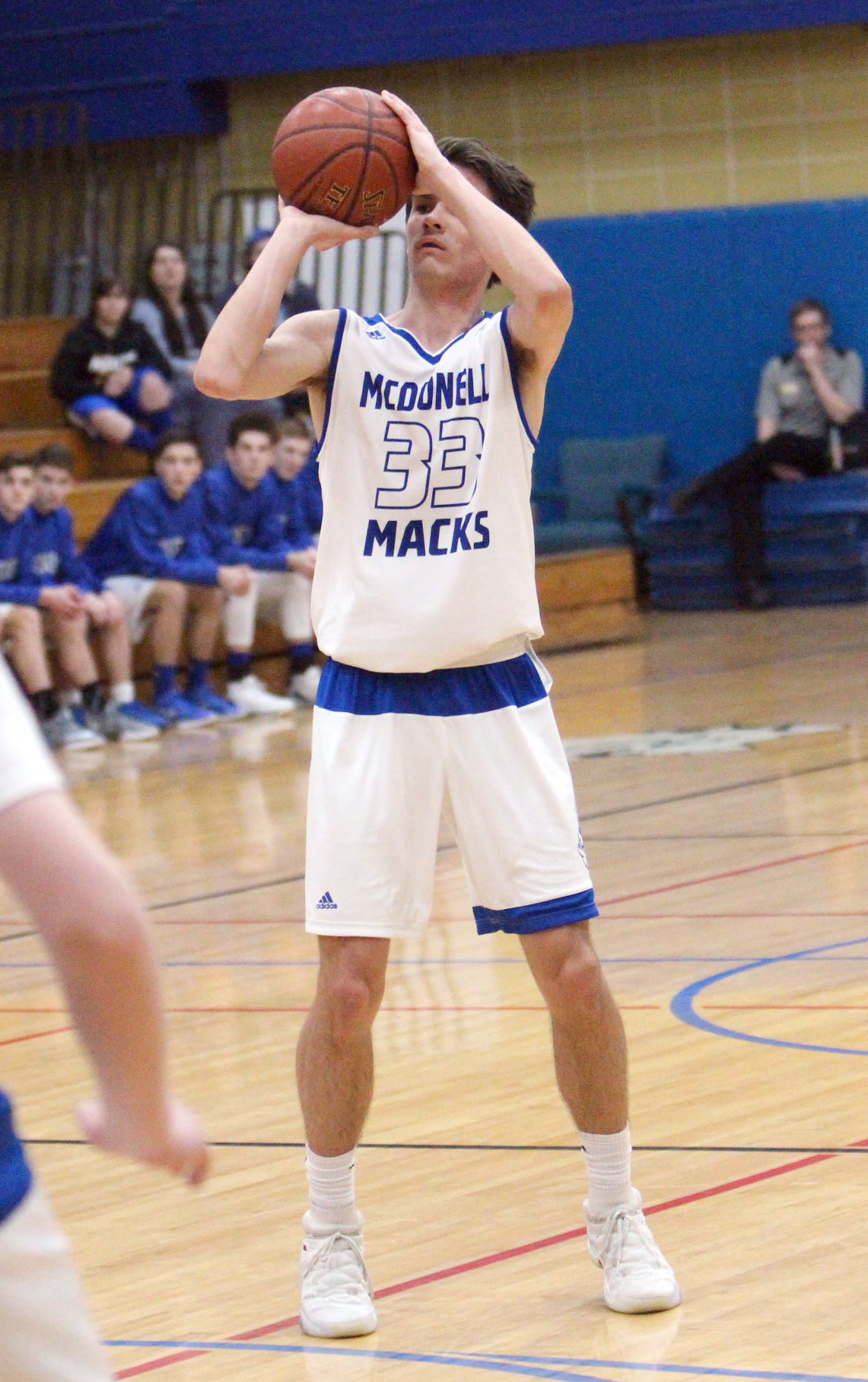Cornell at McDonell boys basketball 2-27-18